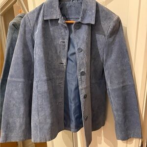 Blue Suede Jacket